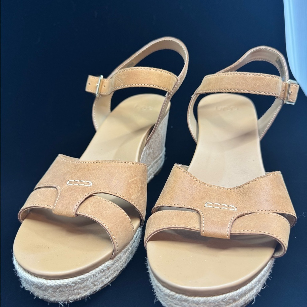 UGG Cloverdale Espadrille Wedge Sandal - Picture 2 of 7